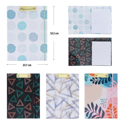 [CBNP-8511] CARPETA PORTAPAPELES CON LIBRETA DE NOTAS