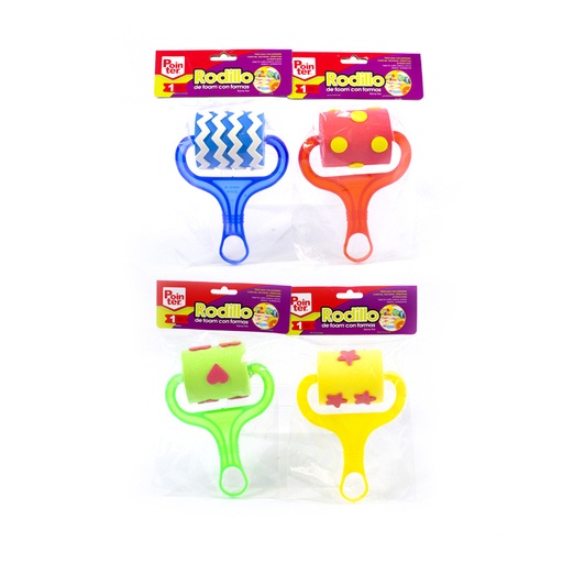 [AB-18614] RODILLO DE FOAMY CON FORMAS