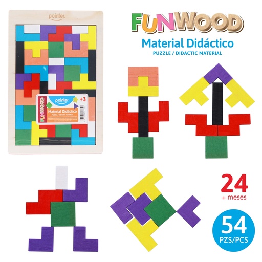 [PZZ-2106] ROMPECABEZA DE BLOQUES RUSOS