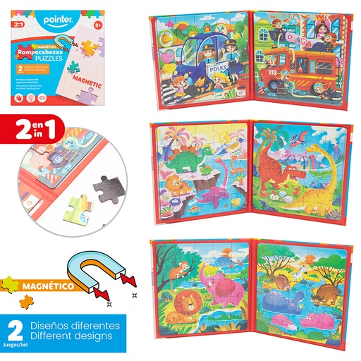 [PZZ-22126] ROMPECABEZAS MAGNETICO x 55 PZAS.