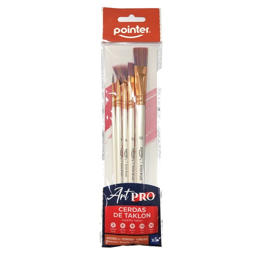 [AB-2371] SET DE PINCELES ART PRO x5PZAS