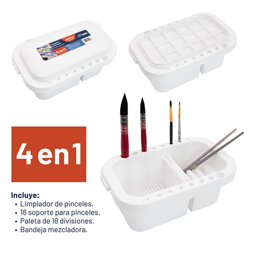 [BW-2317] SET LIMPIADOR DE PINCELES