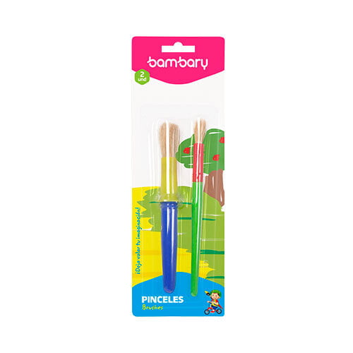 [230-7505/001] SET PINCELES x2PZAS