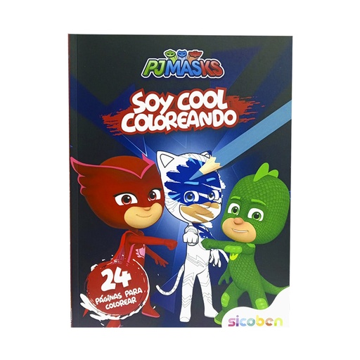 [6014417154113] SOY COOL COLOREANDO PJMASK