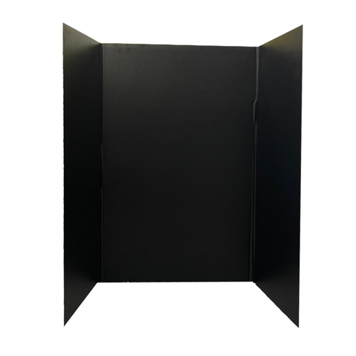 [10271-NE] TABLERO TRIPTICO NEGRO 102x71cm