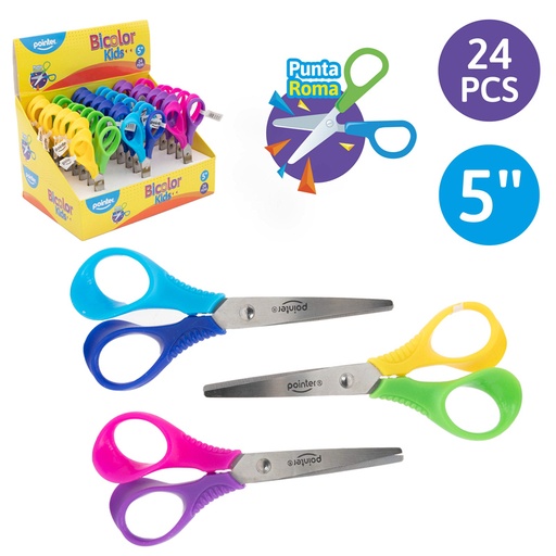 [SC-22119-5] TIJERA 5" BICOLOR