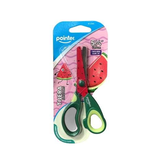 [SC-2365] TIJERA PUNTA ROMA 5.¼" (FRUTAS)
