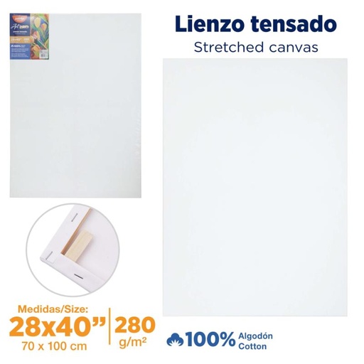 [CA-70100] LIENZO BLANCO - 70x100CM