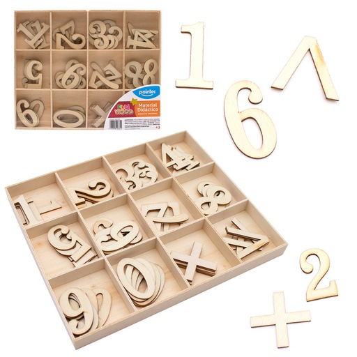 [ANC-2204] SET DE NÚMEROS DE MADERA 
