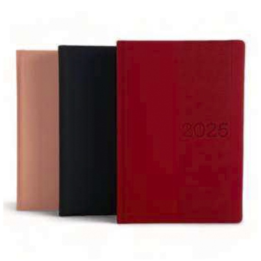 [783-2033194] AGENDA DIARIA 2025 A5 - x182 HOJAS BLANCAS