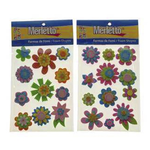 [785-8944017] STICKER FOMI 3D FLORES