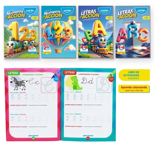 [DB-2416] LIBRO DE ACTIVIDADES AVENTURAS EN EL JARDÍN - 32 PÁGINAS