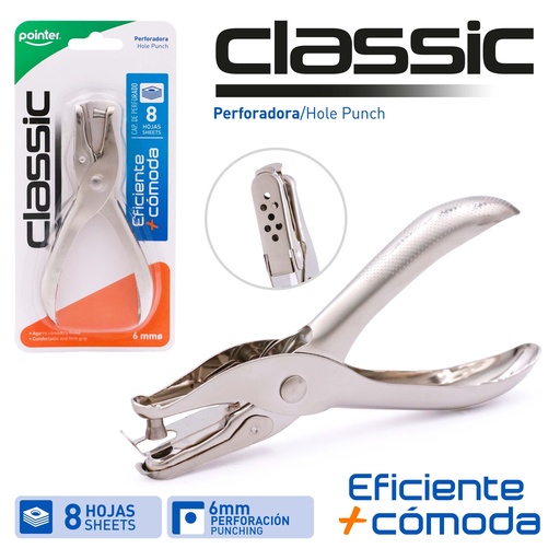 [CD-101C] PERFORADORA METALICA 1 ORIFICIO