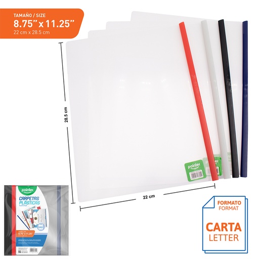 [CA1213-T2] CARPETA PLASTICA (CARTA)