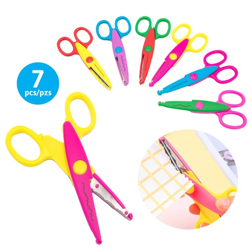 [9A020-C105-2] TIJERA ZIG ZAG - CORTES CON FORMAS