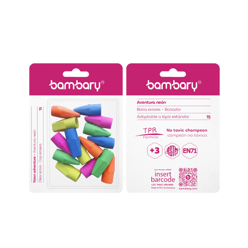 [230-7010/007] BORRADOR DE CAPUCHA NEON x15UND