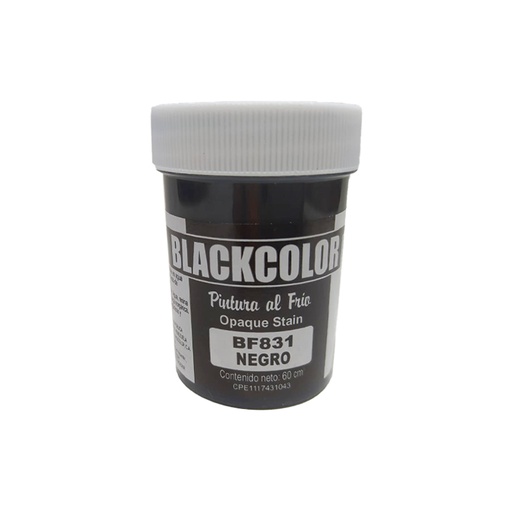 [BF831] PINTURA AL FRIO NEGRO 60ML