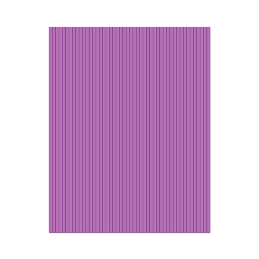 [1010.10] CARTULINA ONDA MICROCOLOR LILA ORQUIDEA 161GR 50x70CM