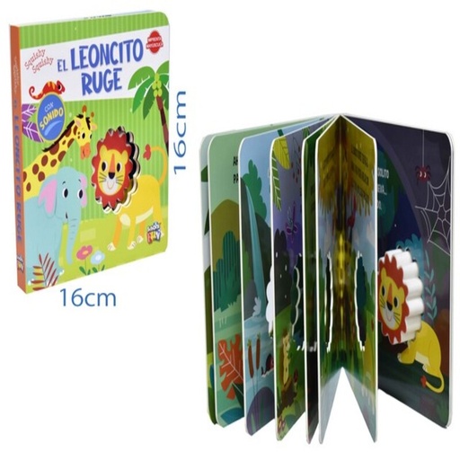 [LIST-462] LIBRO DIDACTICO - EL LEONCITO RUGE C / SONIDO