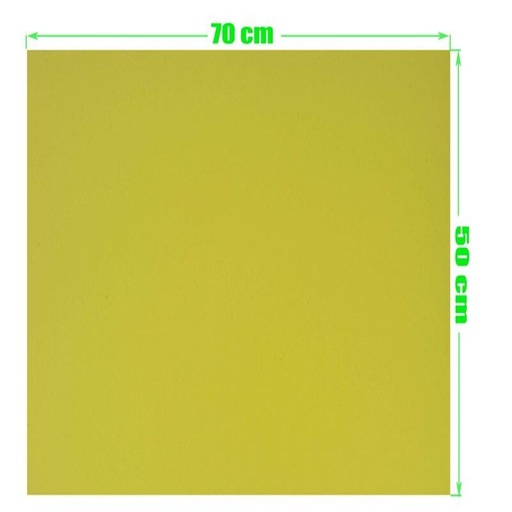 [STR-SOL-CART011] FOAMI LISO 50X70CM AMARILLO