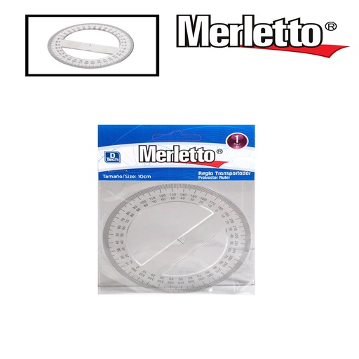 [780-2332174] TRANSPORTADOR 360 TRASNPARENTE