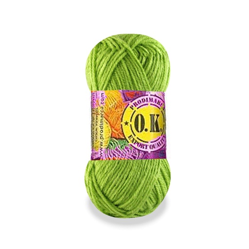 [9015.062] ESTAMBRE ESCOLAR VERDE MANZANA - 12G