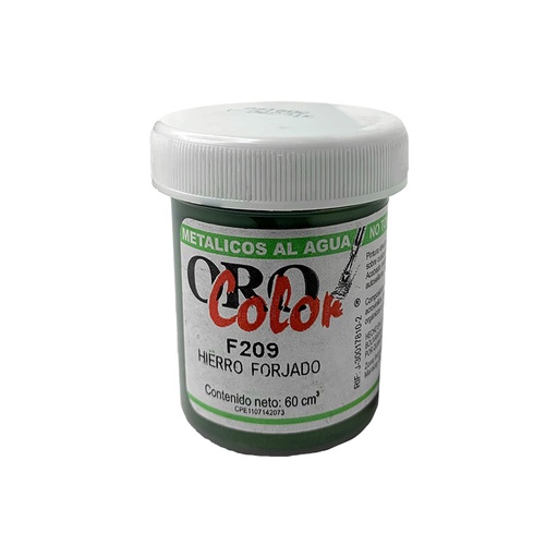 [F209-60] PINTURA METALICOS AL AGUA HIERRO FORJADO 60ML
