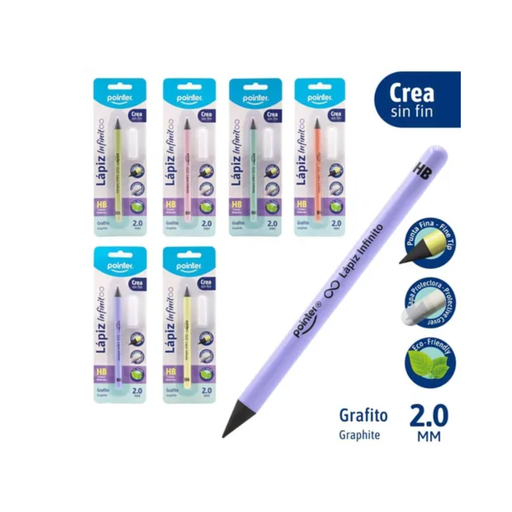 [lapizinfinito1] LAPIZ INFINITO SENCILLOS/TRIANGULARES  