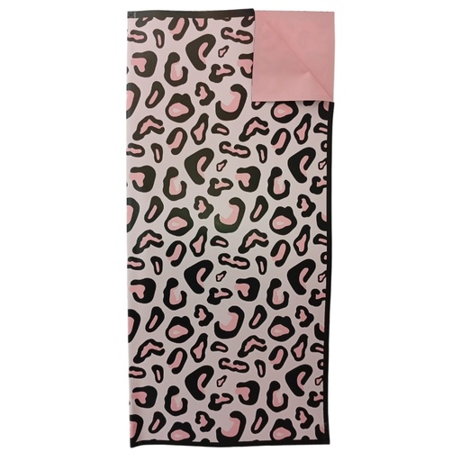 [HQ-WR-2702] PAPEL COREANO OUYA BITONO OPACO ANIMAL PRINT - JAGUAR/ROSA 58x58CM