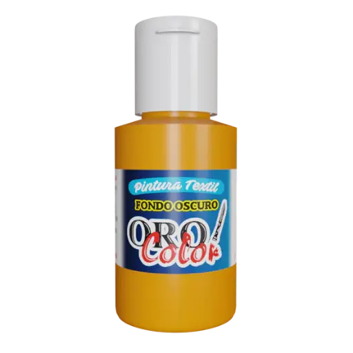 [FO-504] PINTURA TEXTIL FONDO OSCURO AMARILLO TOSTADO 30ML