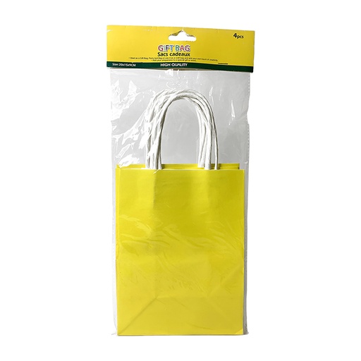 [PBK-1520] BOLSAS DE REGALO x4PZAS 20x15x9CM