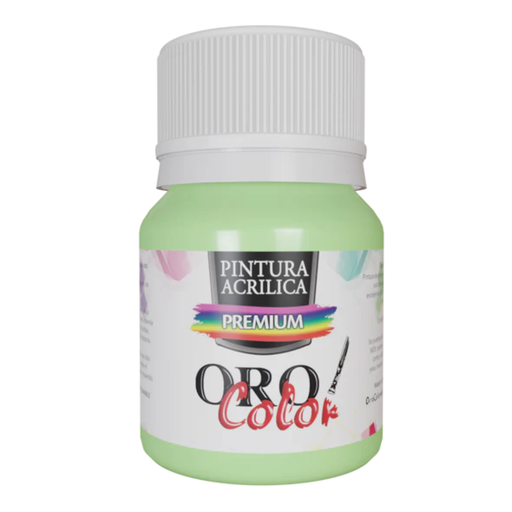 [A-715-30] PINTURA ACRILICA PREMIUM VERDE PASTEL 30CM