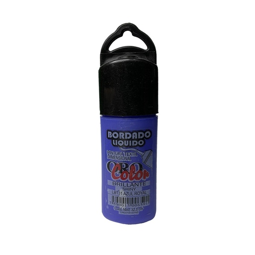 [LB-131] BORDADO LIQUIDO AZUL ROYAL 