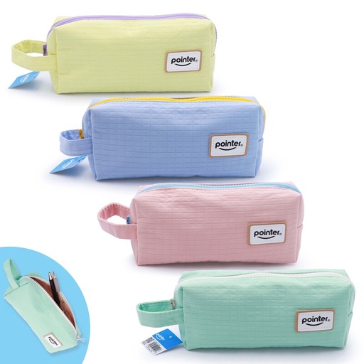 [PC-2469] CARTUCHERA DE TELA (COLORES PASTEL)