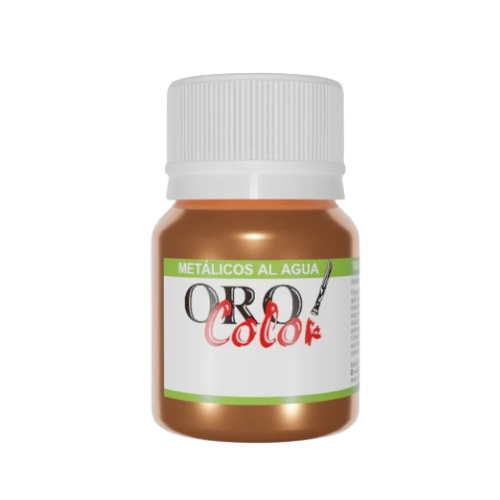 [F204-22] PINTURA METALICOS AL AGUA  COBRIZO 22ML