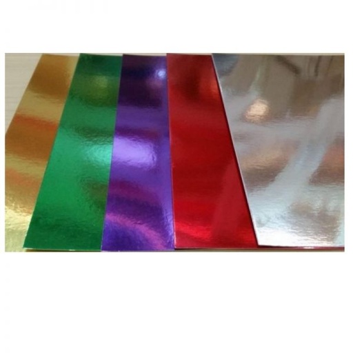 [81317-2021] CARTULINA DE COLORES METALIZADOS X25