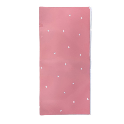 [HQ-WR-4203] PAPEL KOREANO OUYA BITONO CORAZON ROSADO