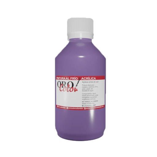 [F040-250] PINTURA AL FRIO VIOLETA SUAVE 250ML