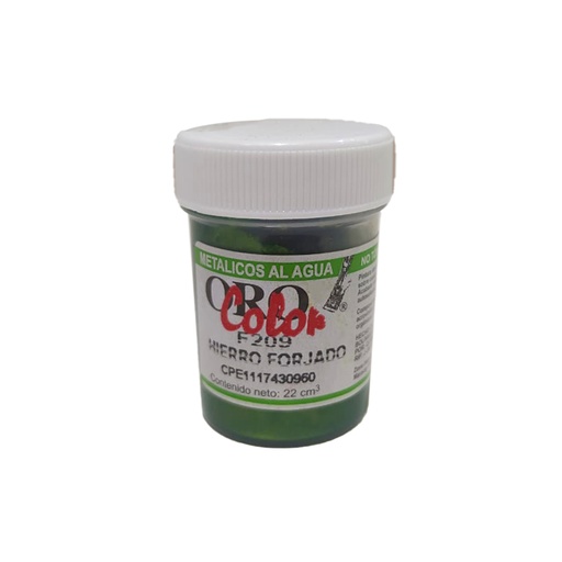 [F209-22] PINTURA METALICOS AL AGUA HIERRO FORJADO 22ML
