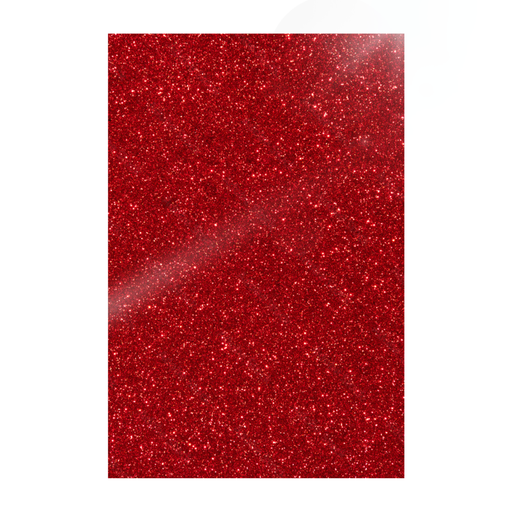 [0549.002.7] FOAMI DOBLECARTA ESCARCHADO ROJO RUBI