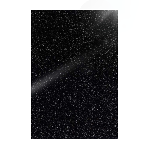 [0549.015.7] FOAMI DOBLECARTA ESCARCHADO NEGRO BASICO 