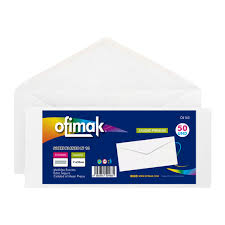 [OK163] SOBRE BLANCO N-10 OFIMAK