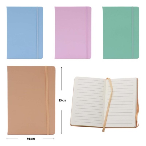 [NB-780-A6-PS] LIBRETA DE APUNTES A6, 80 HOJAS