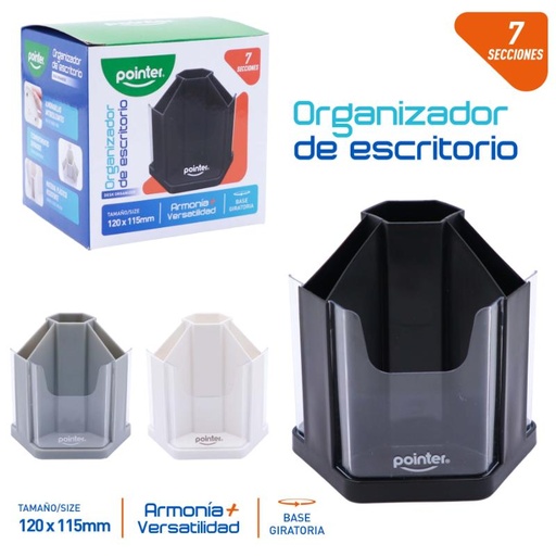 [DO-24110] ORGANIZADOR DE ESCRITORIO GIRATORIO