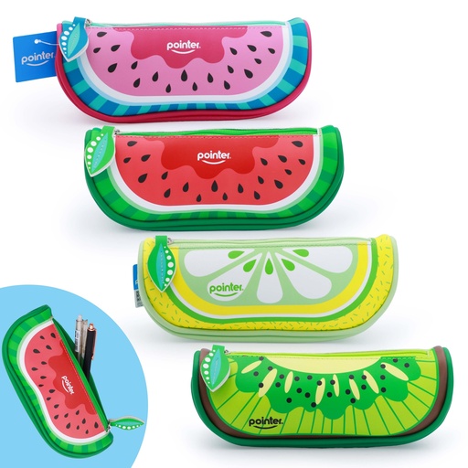 [PC-2472] CARTUCHERA ESTAMPADA (FRUTAS)