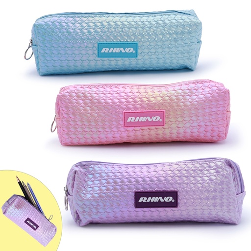 [PC-2466] CARTUCHERA TEXTURIZADA IRIDISCENTE