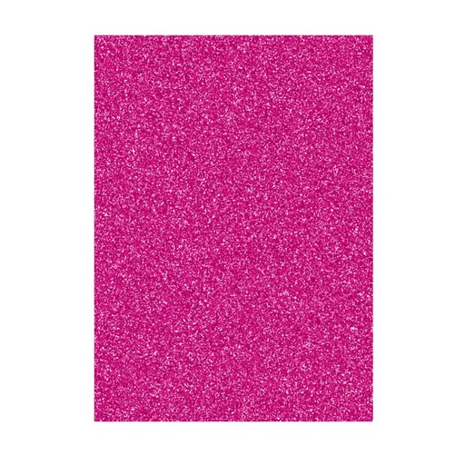 [0549.005.7] FOAMY ESCARCHADO FUCSIA - DOBLECARTA 30X40