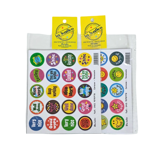 [0039] CALCOMANIAS MOTIVACIONALES EN INGLES