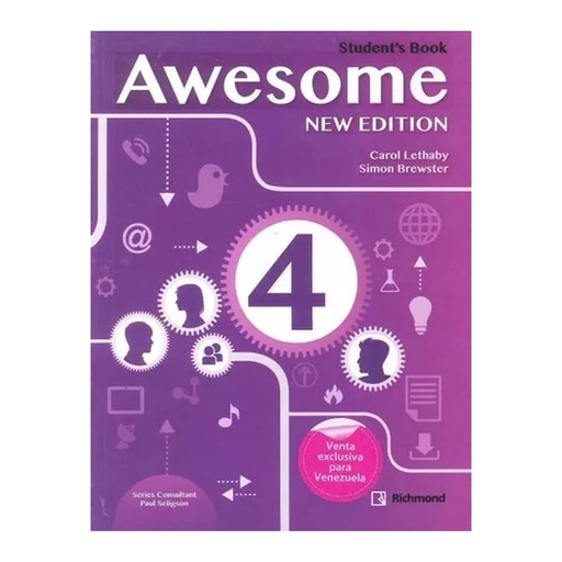 [7591524016972ME] AWESOME STUDENT BOOK 4