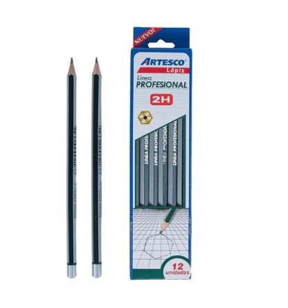 [ART2H] LAPIZ DE DIBUJO ARTESCO 2H UNIDAD